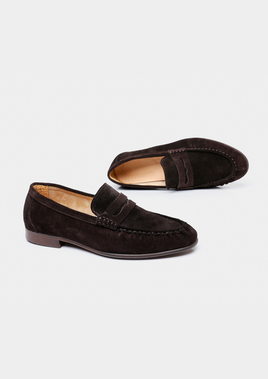 Nettuno Penny Loafer - Coffee, view 2