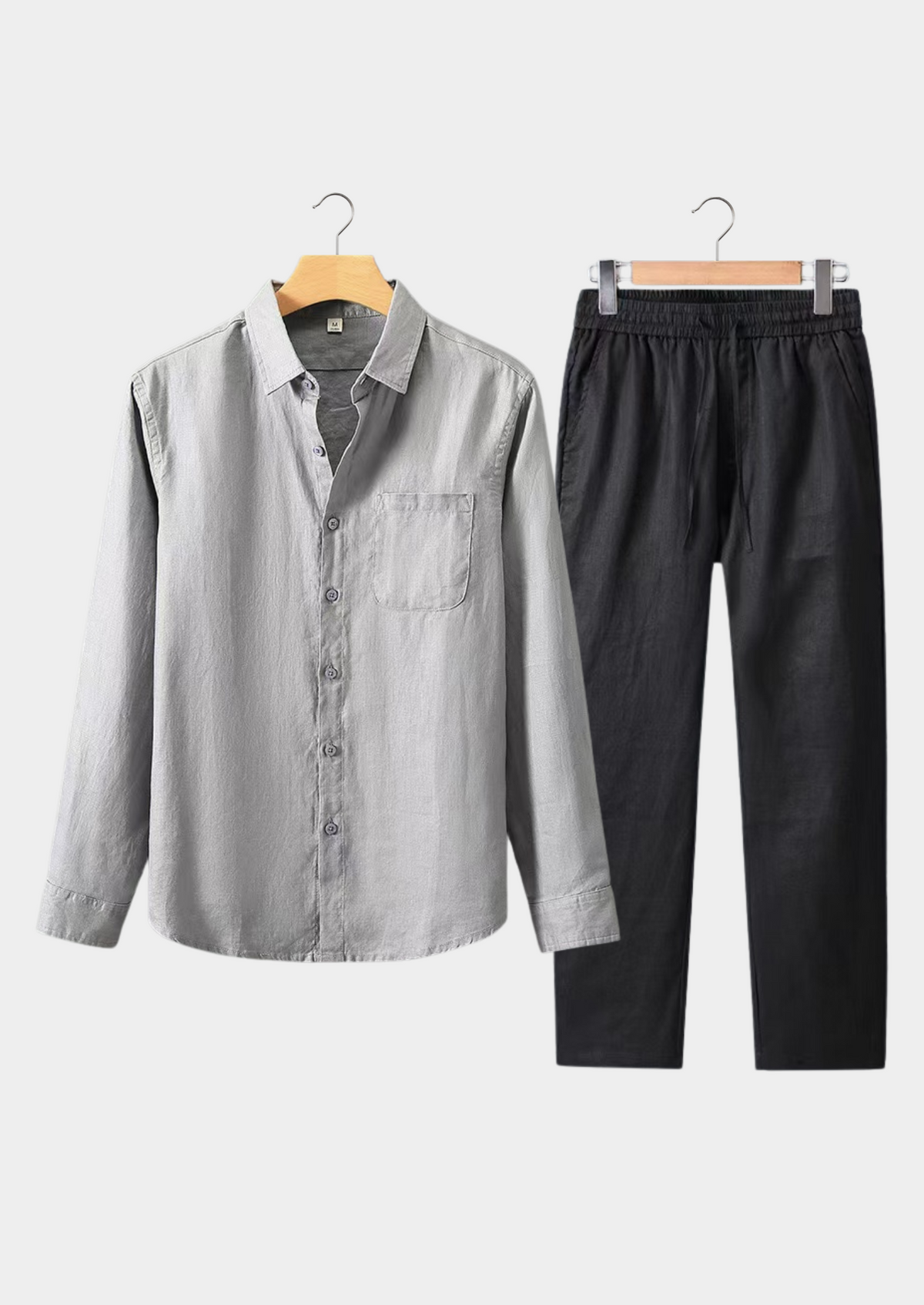 Aurelia Longsleeve Summer Set - Gray/black, view 1