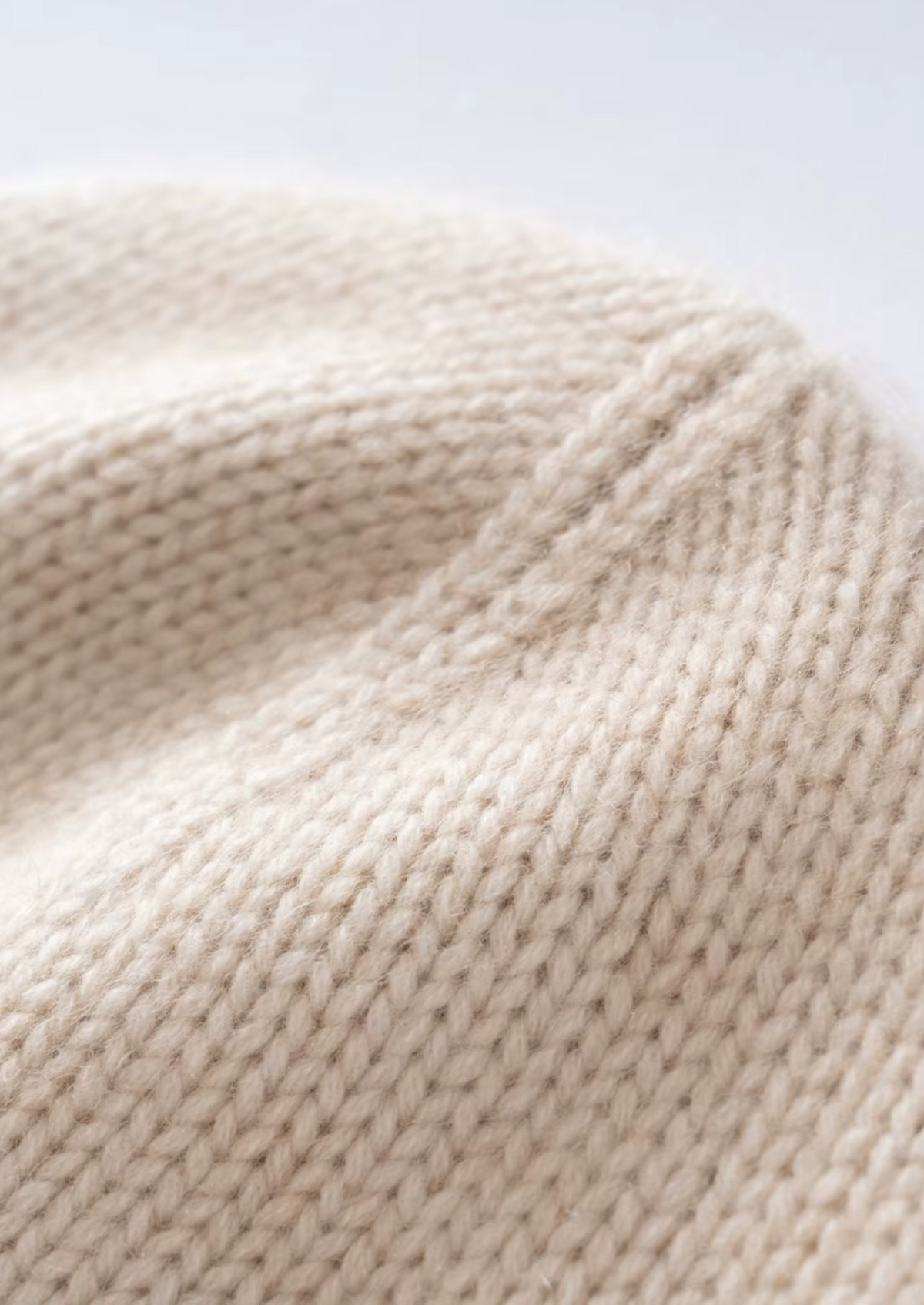 Sand Cashmere Traiano Beanie, view 3