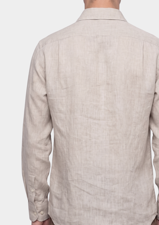 Tiberina Coastal Shirt - Light Beige, view 2
