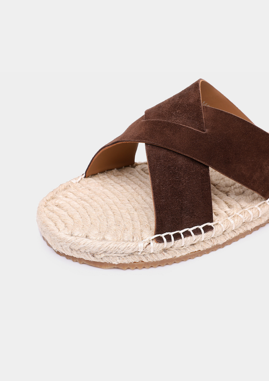 Capri Sandal - Coffee, view 2