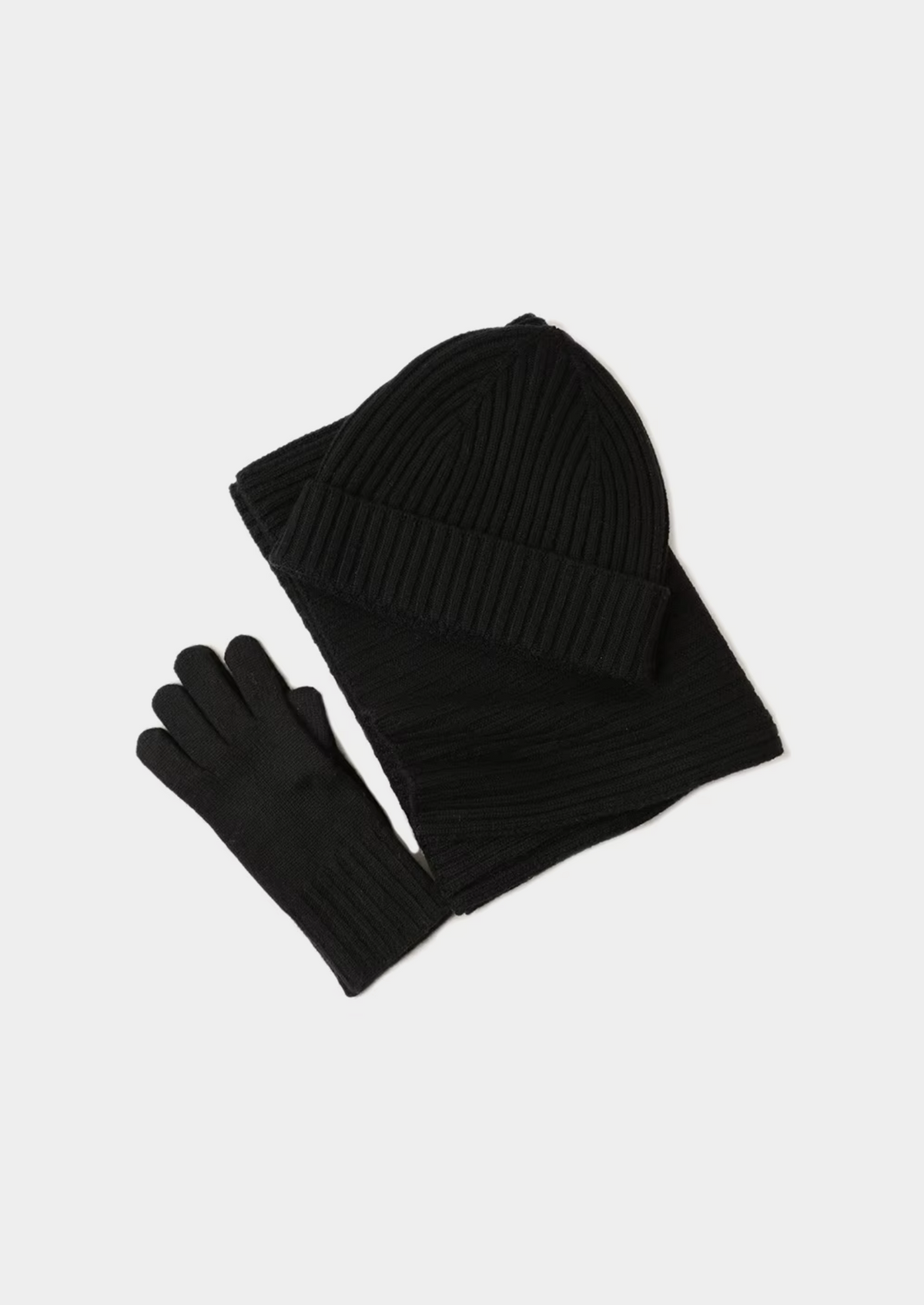 Pure Extra-Fine Merino Wool Traiano Essentials - Black, view 1