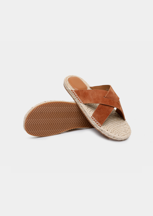Capri Sandal - Caramel, view 2