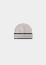 Bonnet Traiano en laine mérinos blanc