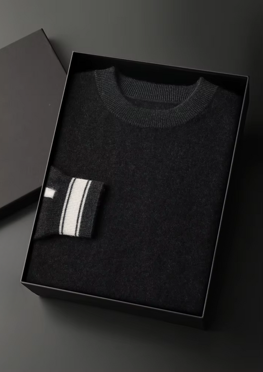 Premium Cashmere Black Vienna Leisure Set, view 2