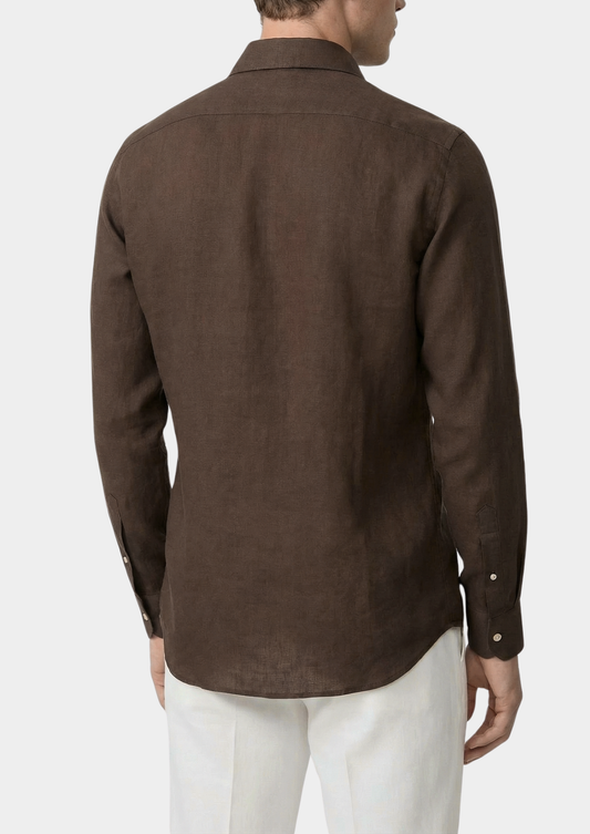 Palatino Coastal Shirt - Dark Brown, view 2