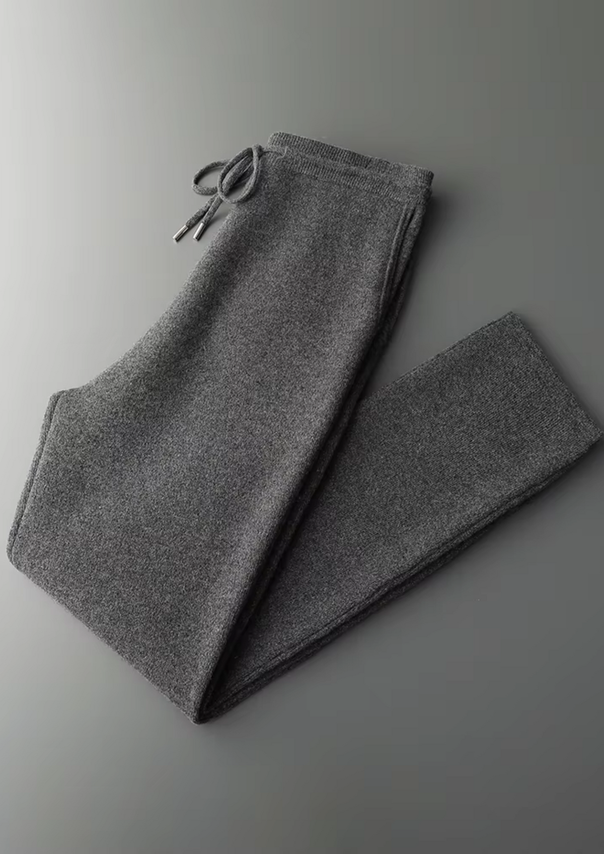 Pure Extra-Fine Merino Wool Dark Gray Arvo Set, view 3