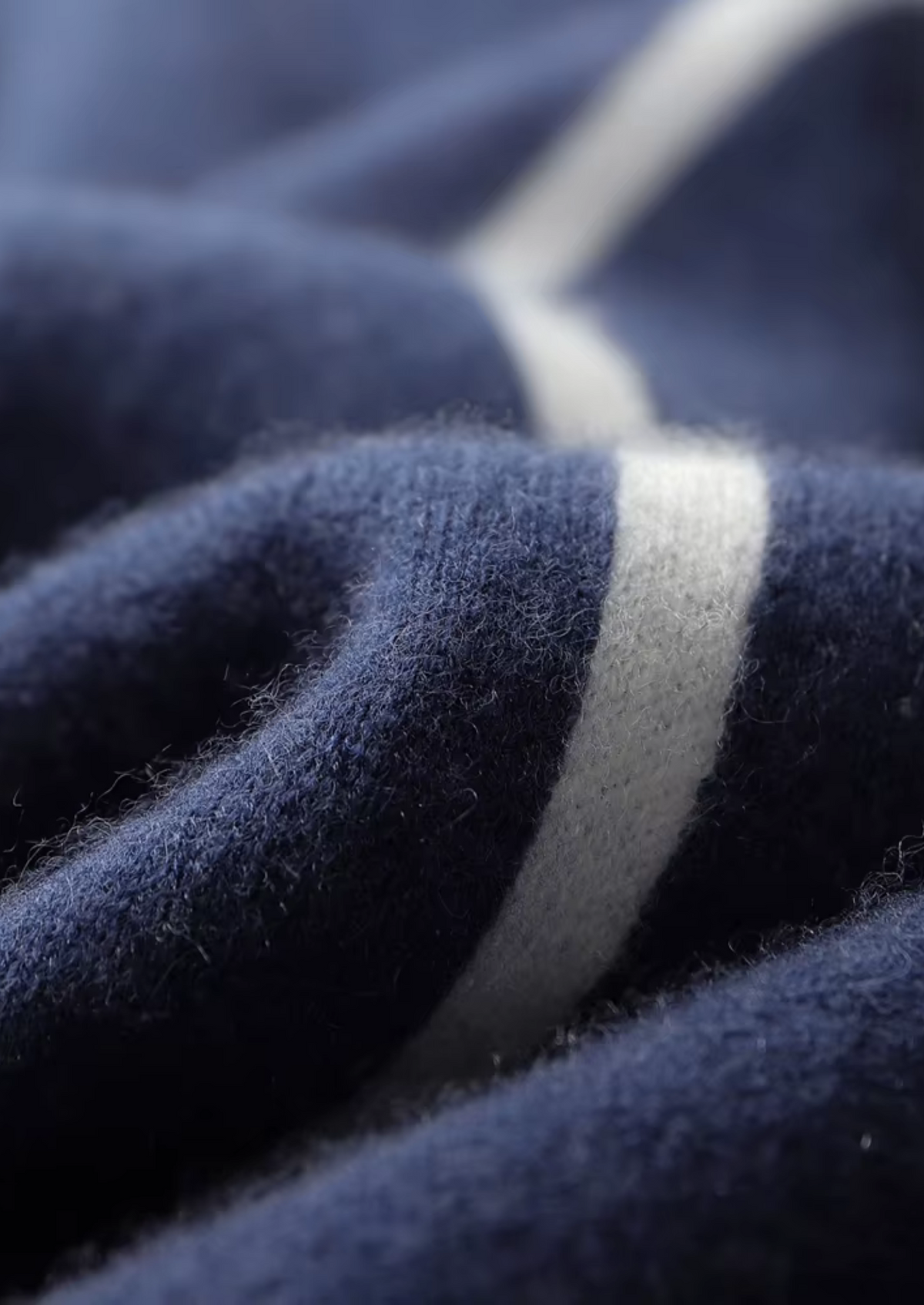 Premium Cashmere Navy Blue Milano Leisure Set, view 13