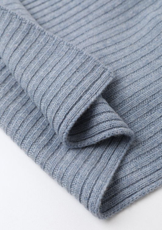 Pure Extra-Fine Merino Wool Traiano Essentials - Light Blue, view 2