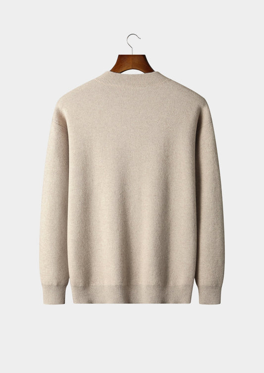 Pure Extra-Fine Merino Wool Essential Zip Cardigan, view 2