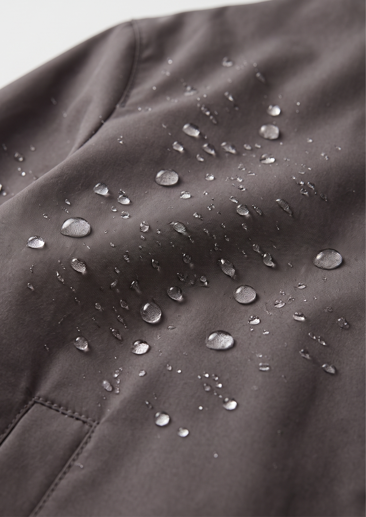 Fog Gray Technical Windbreaker Jacket, view 7