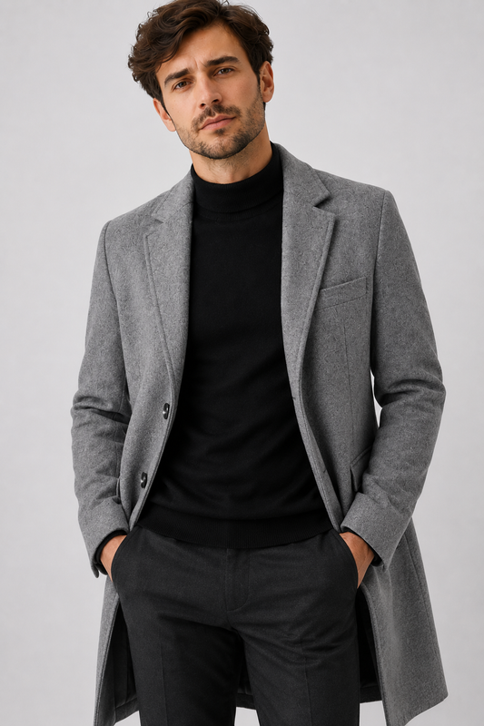 Copenhagen Wool Overcoat