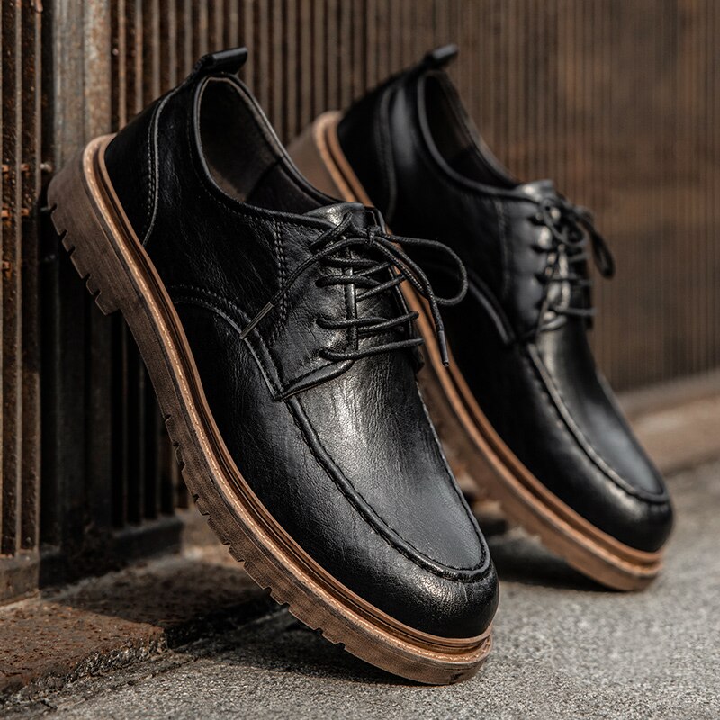 Mantova Leather Derby