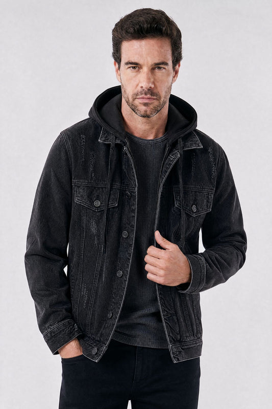 Aalborg Hooded Denim Jacket
