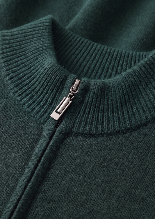 Pure Extra-Fine Merino Wool Sea Green Luzzo Set, view 2