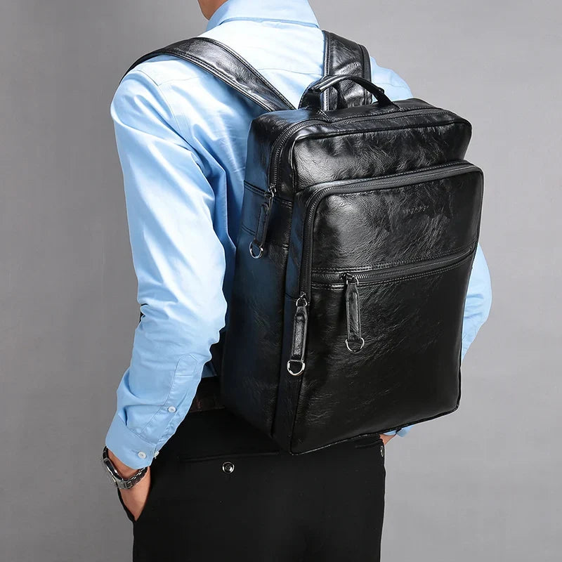Pistoia Leather Backpack