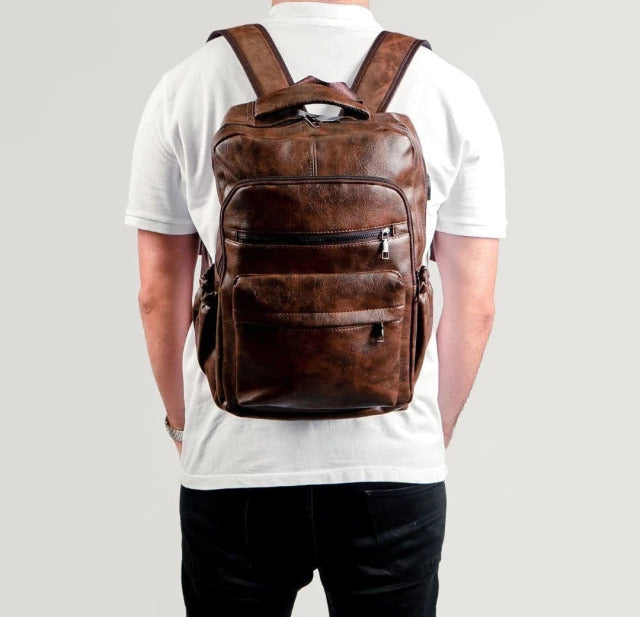 Uppsala Leather Backpack