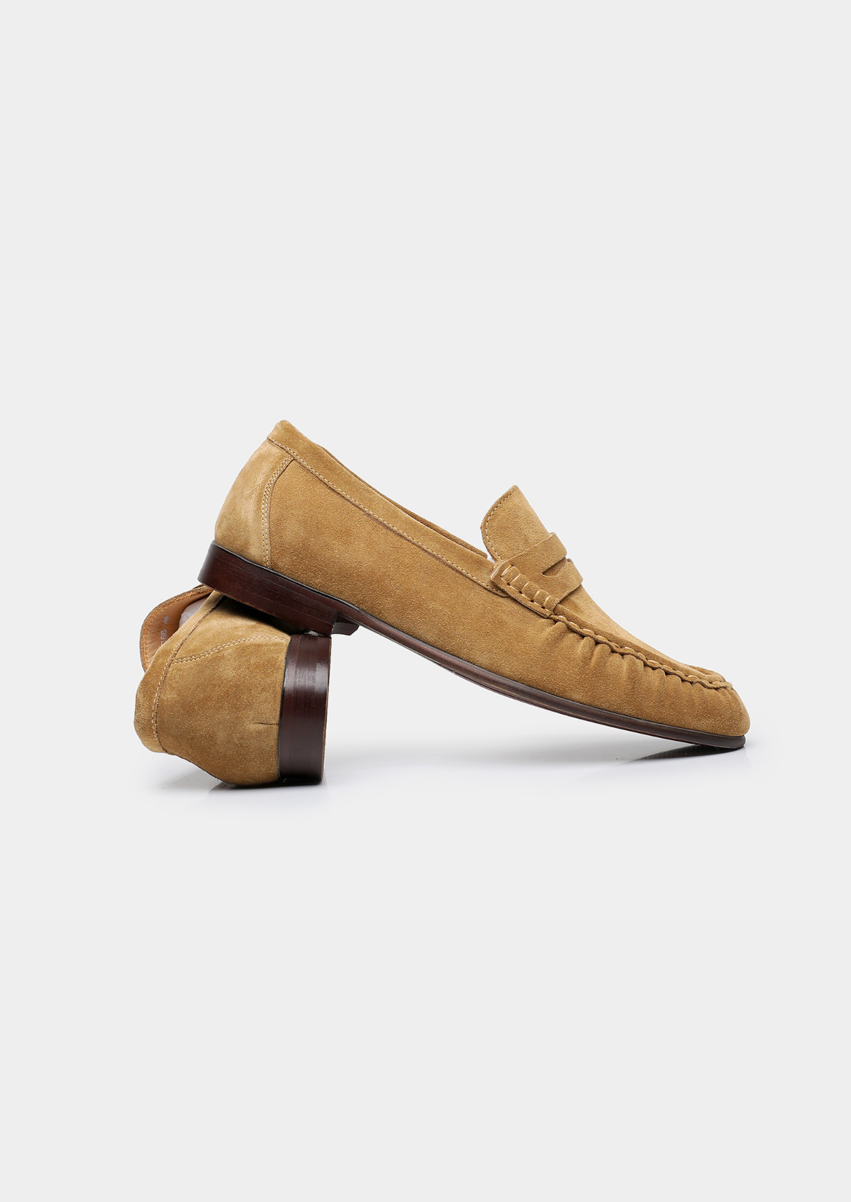 Nettuno Penny Loafer - Caramel, view 8