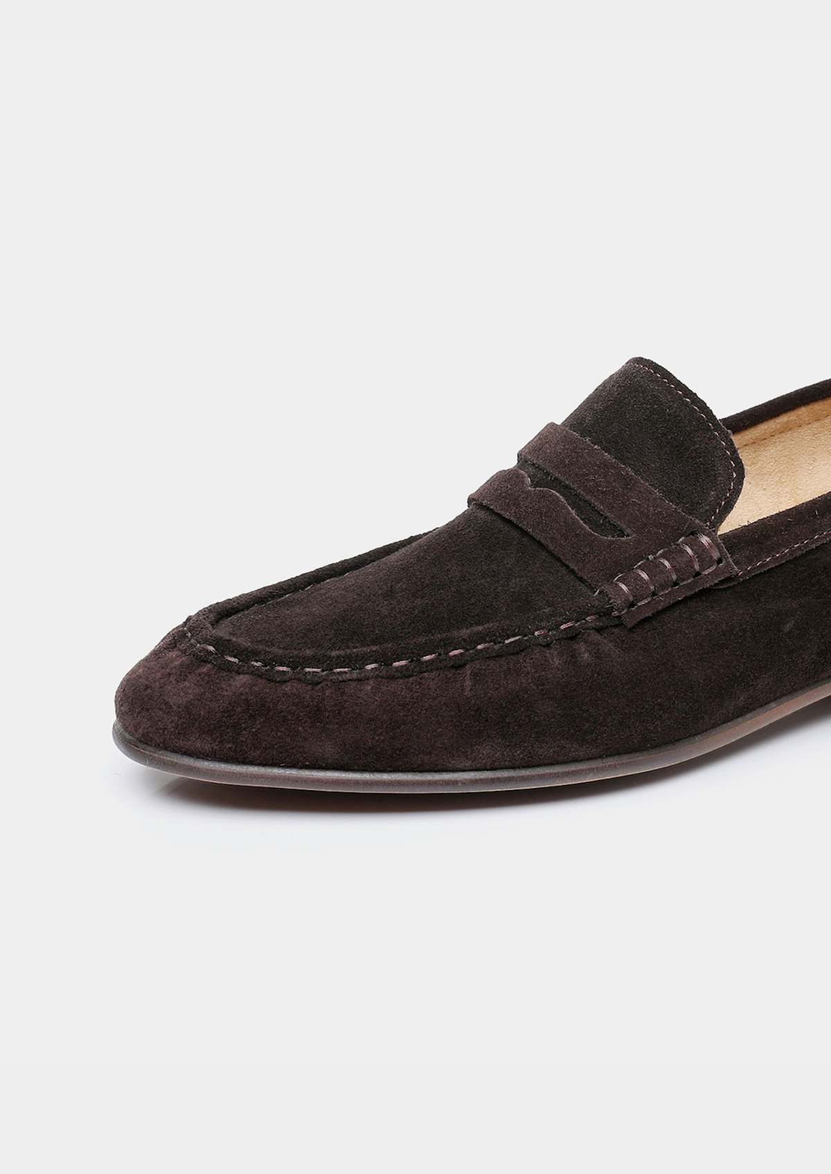 Nettuno Penny Loafer - Coffee, view 3