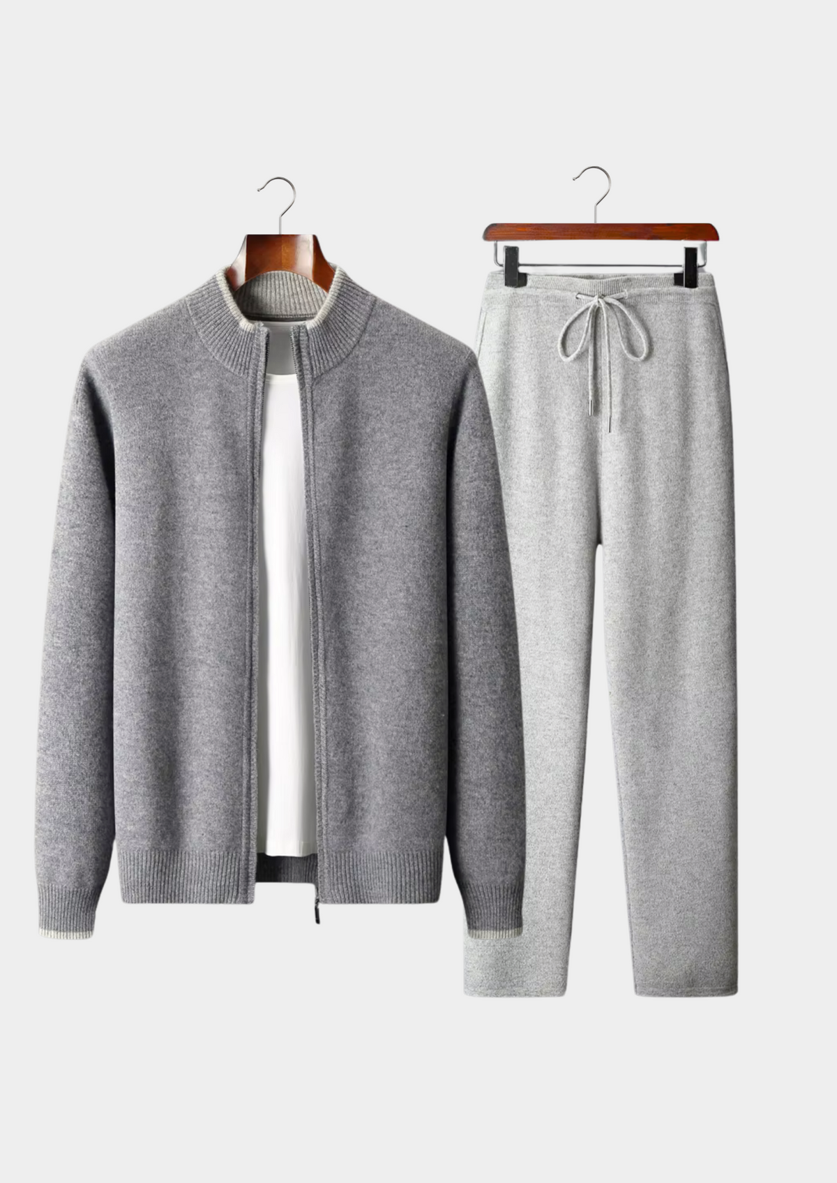 Pure Extra-Fine Merino Wool Two Tone Set, view 1