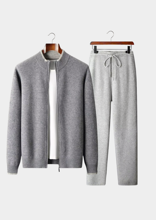 Pure Extra-Fine Merino Wool Two Tone Set, view 1