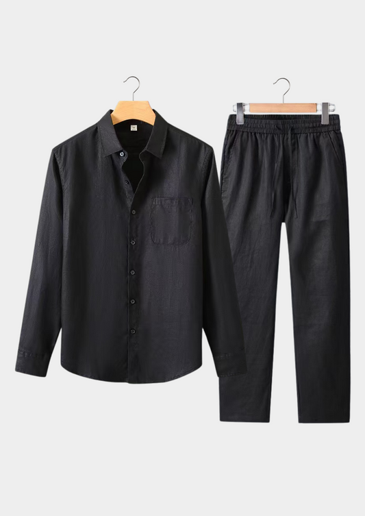 Aurelia Longsleeve Summer Set - All Black, view 1