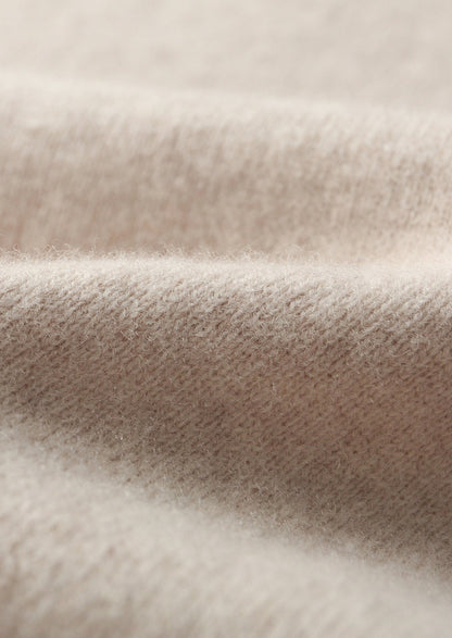 Pure Extra-Fine Merino Wool Essential Zip Cardigan, view 6