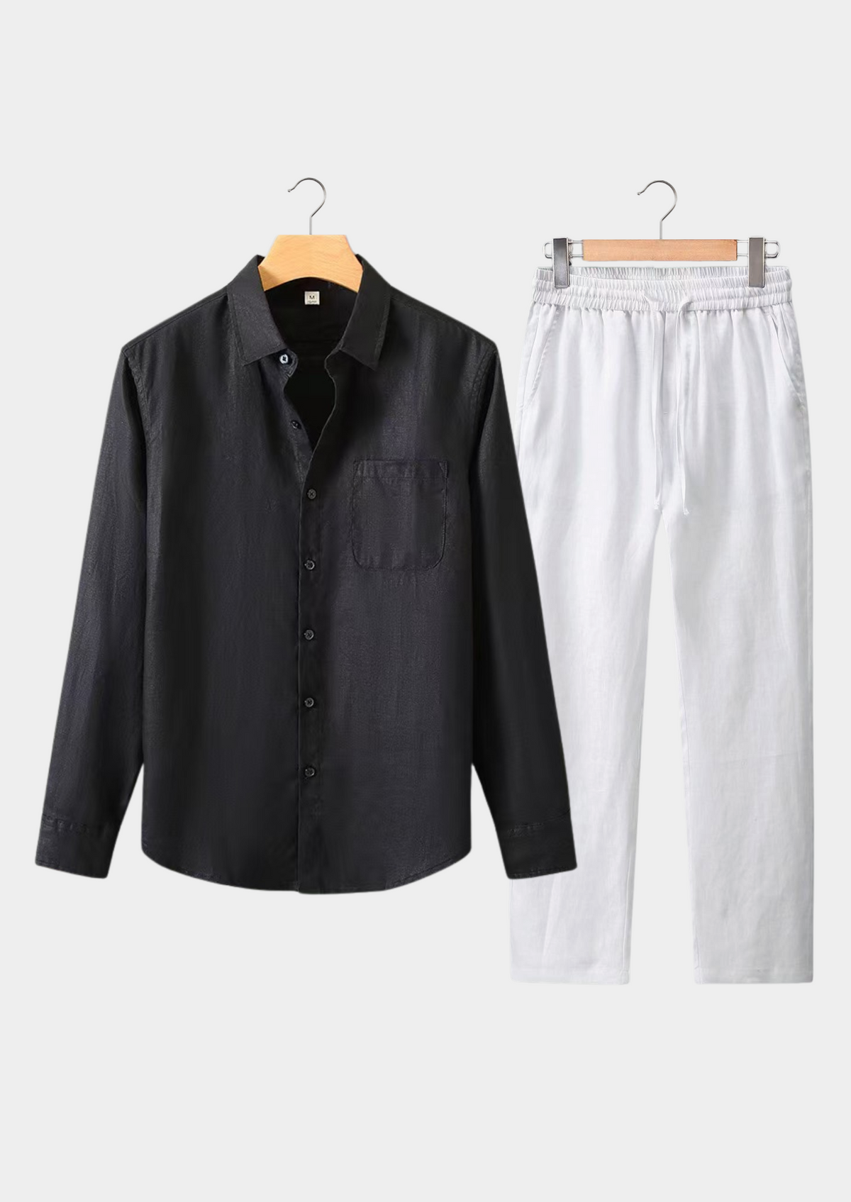 Aurelia Longsleeve Summer Set - Black/white, view 1