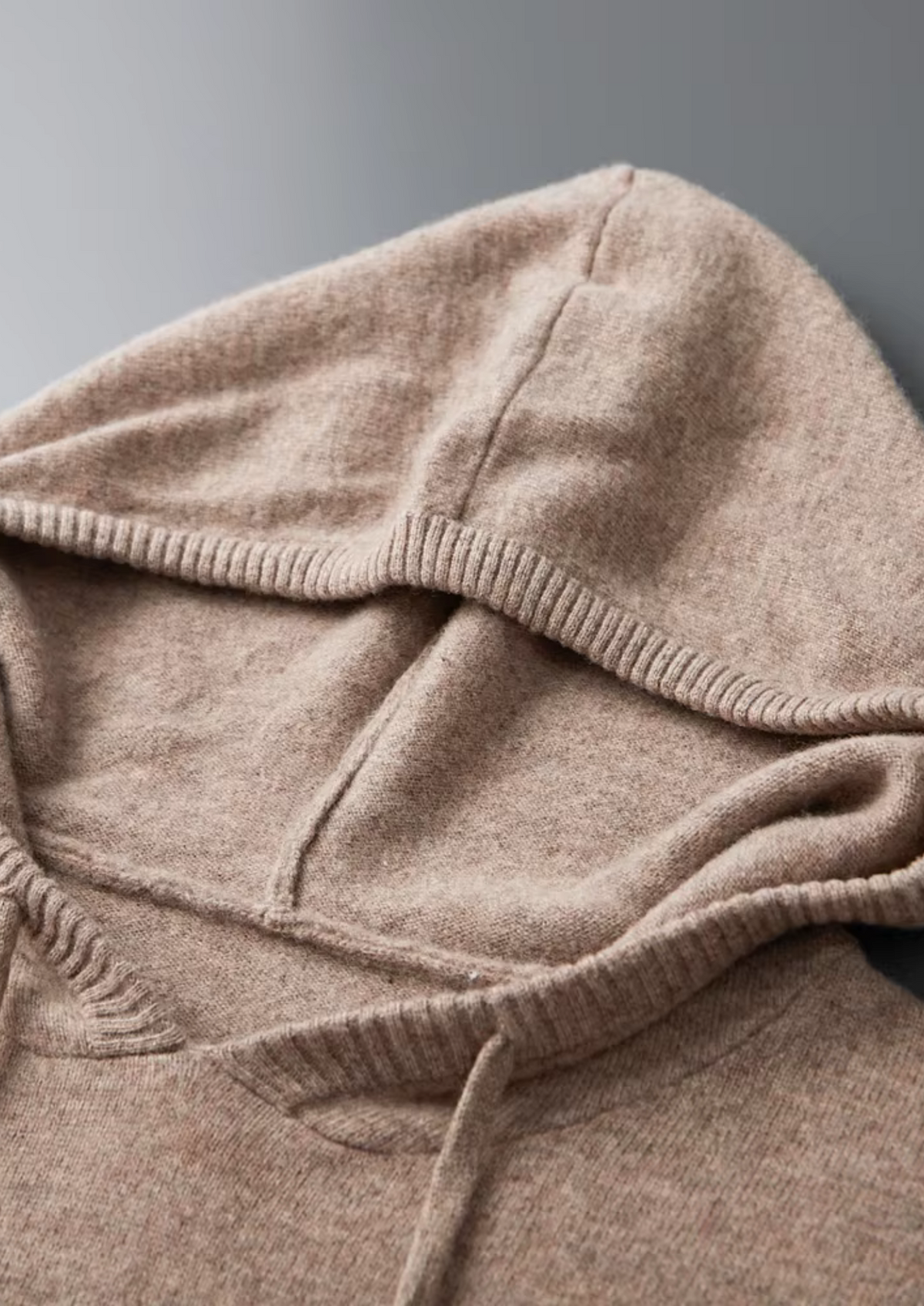 Pure Extra-Fine Merino Wool Leisure Hoodie, view 9