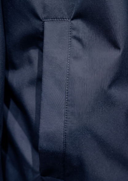 Navy Blue Technical Windbreaker Jacket, view 5