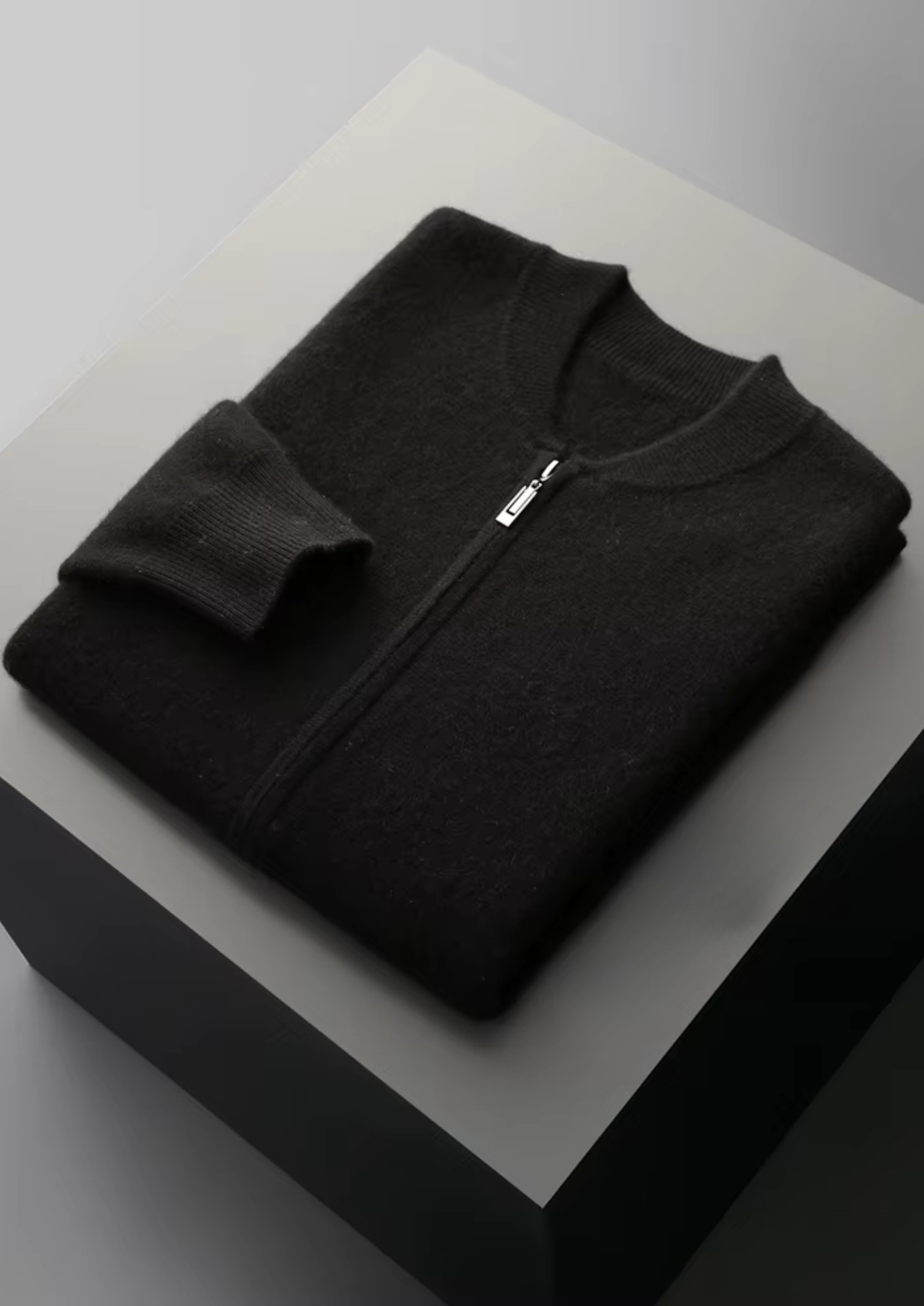Pure Extra-Fine Merino Wool V-Neck Cardigan, view 20