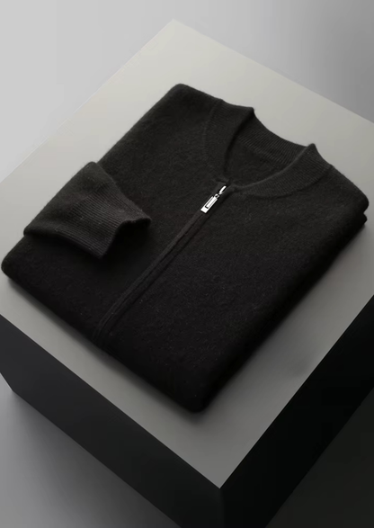 Pure Extra-Fine Merino Wool V-Neck Cardigan, view 20