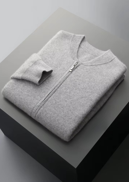 Pure Extra-Fine Merino Wool V-Neck Cardigan, view 13