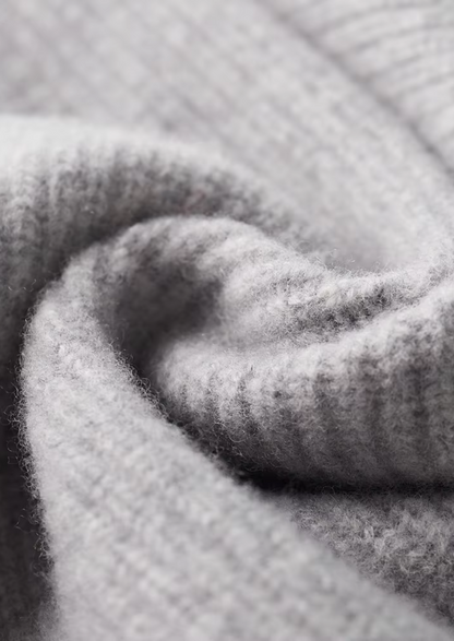 Pure Extra-Fine Merino Wool Ribbed Cardigan, view 5