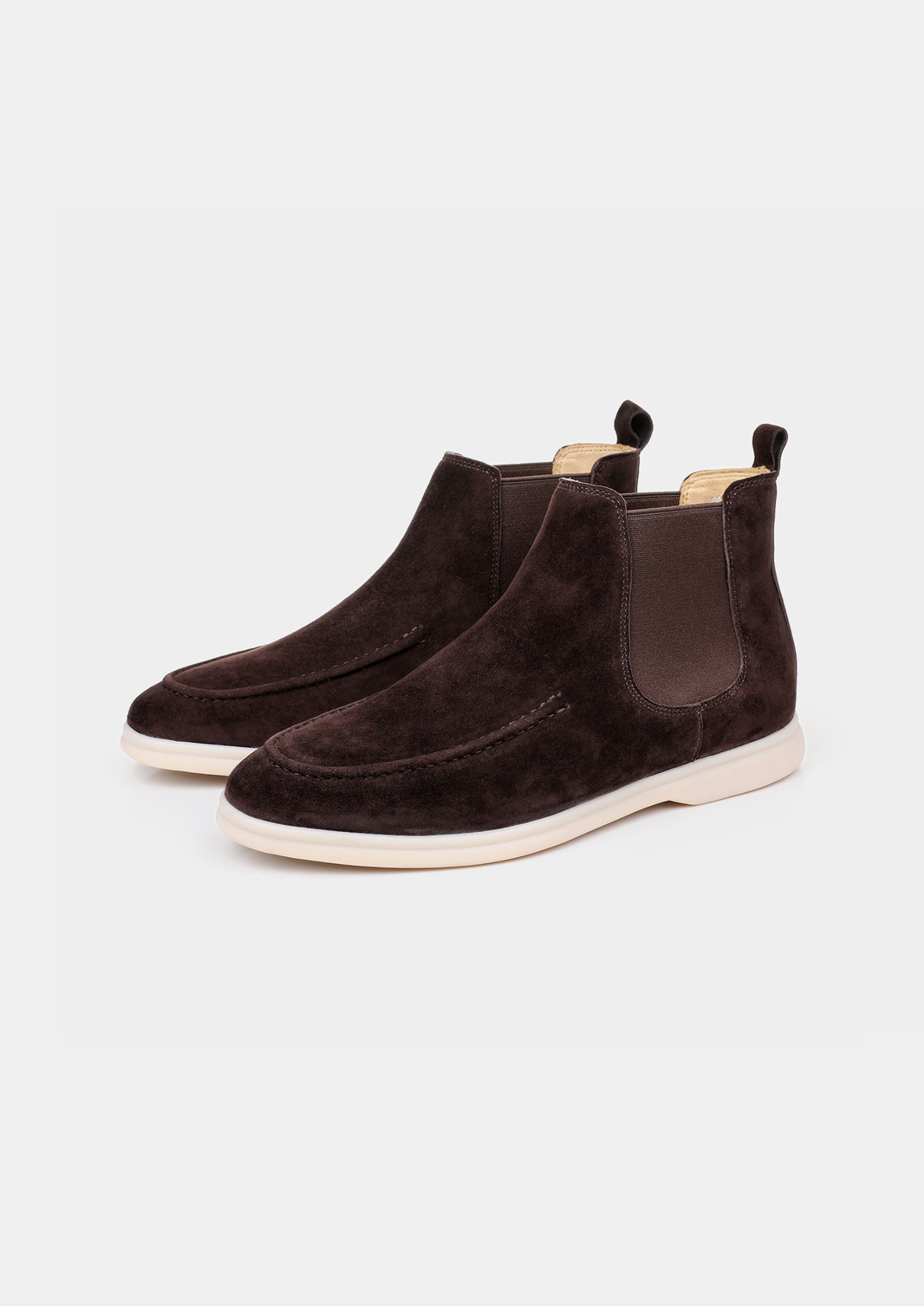 Coffee Suede Chelsea Boot, view 1