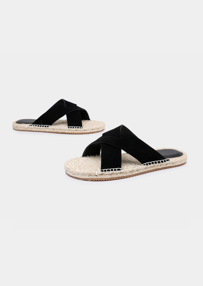 Capri Sandal - Black, view 4