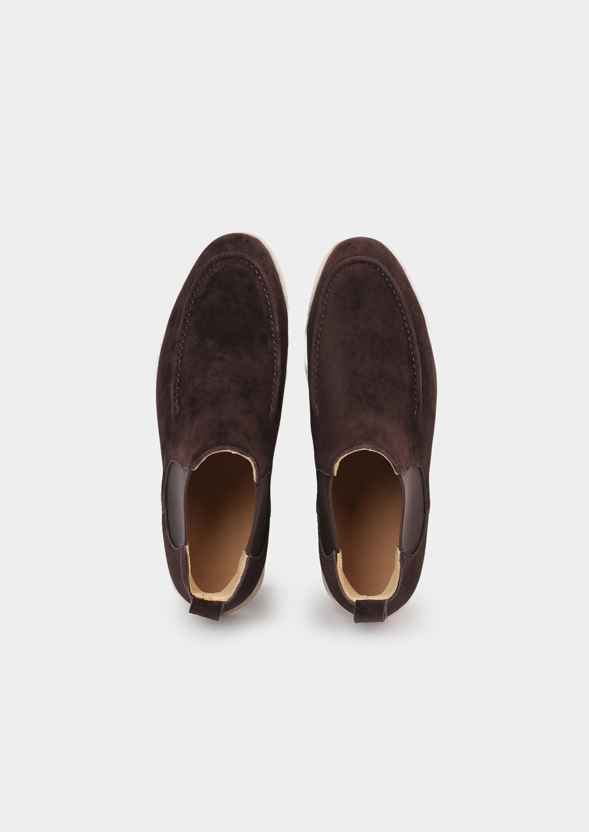 Coffee Suede Chelsea Boot, view 2