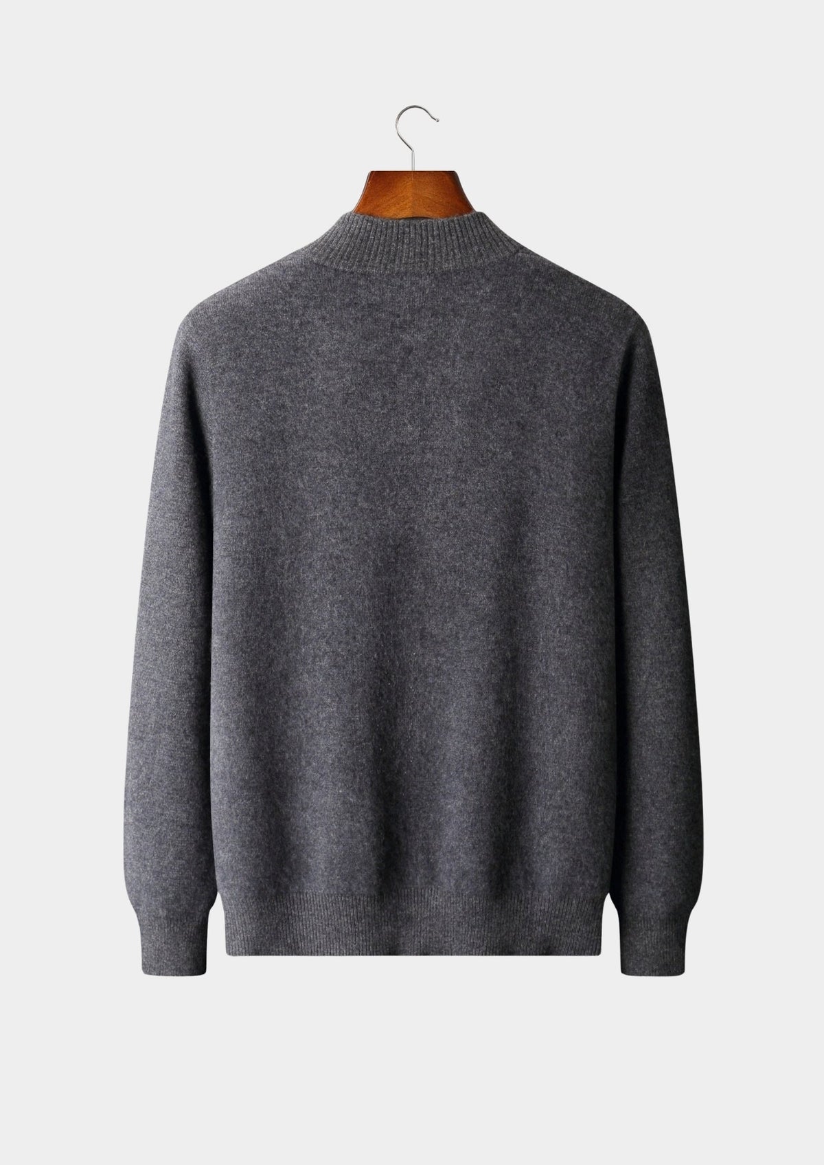 Pure Extra-Fine Merino Wool Textured Zip Cardigan, view 16