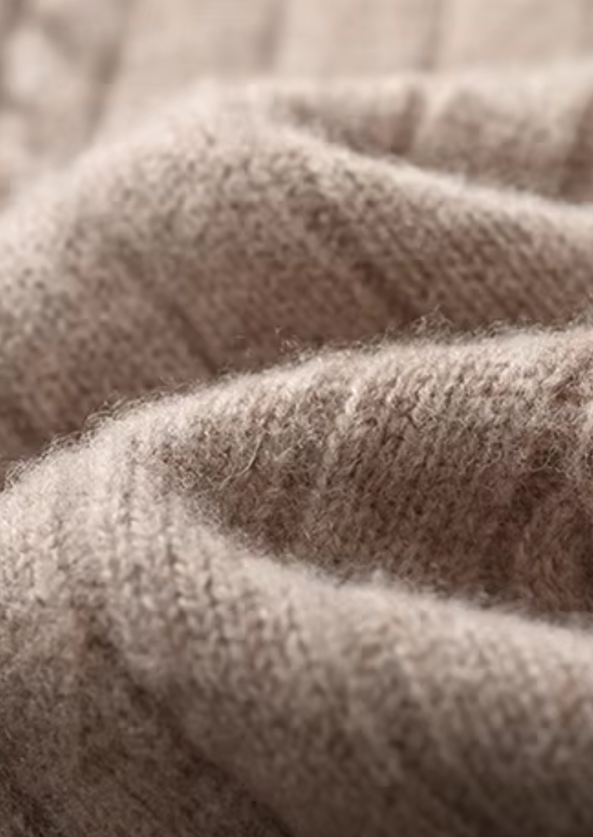 Pure Extra-Fine Merino Wool Rib Mockneck, view 4