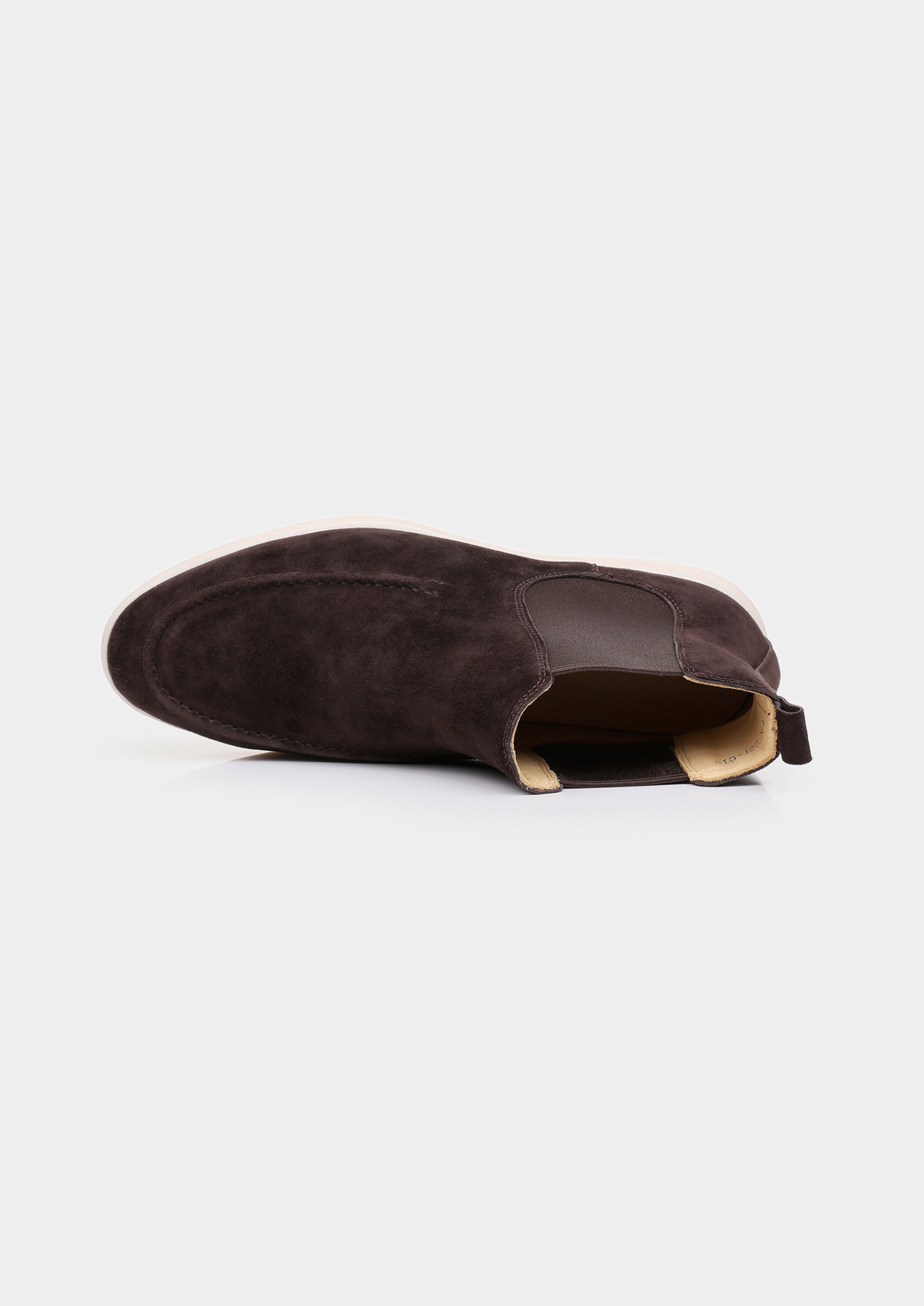 Coffee Suede Chelsea Boot, view 4