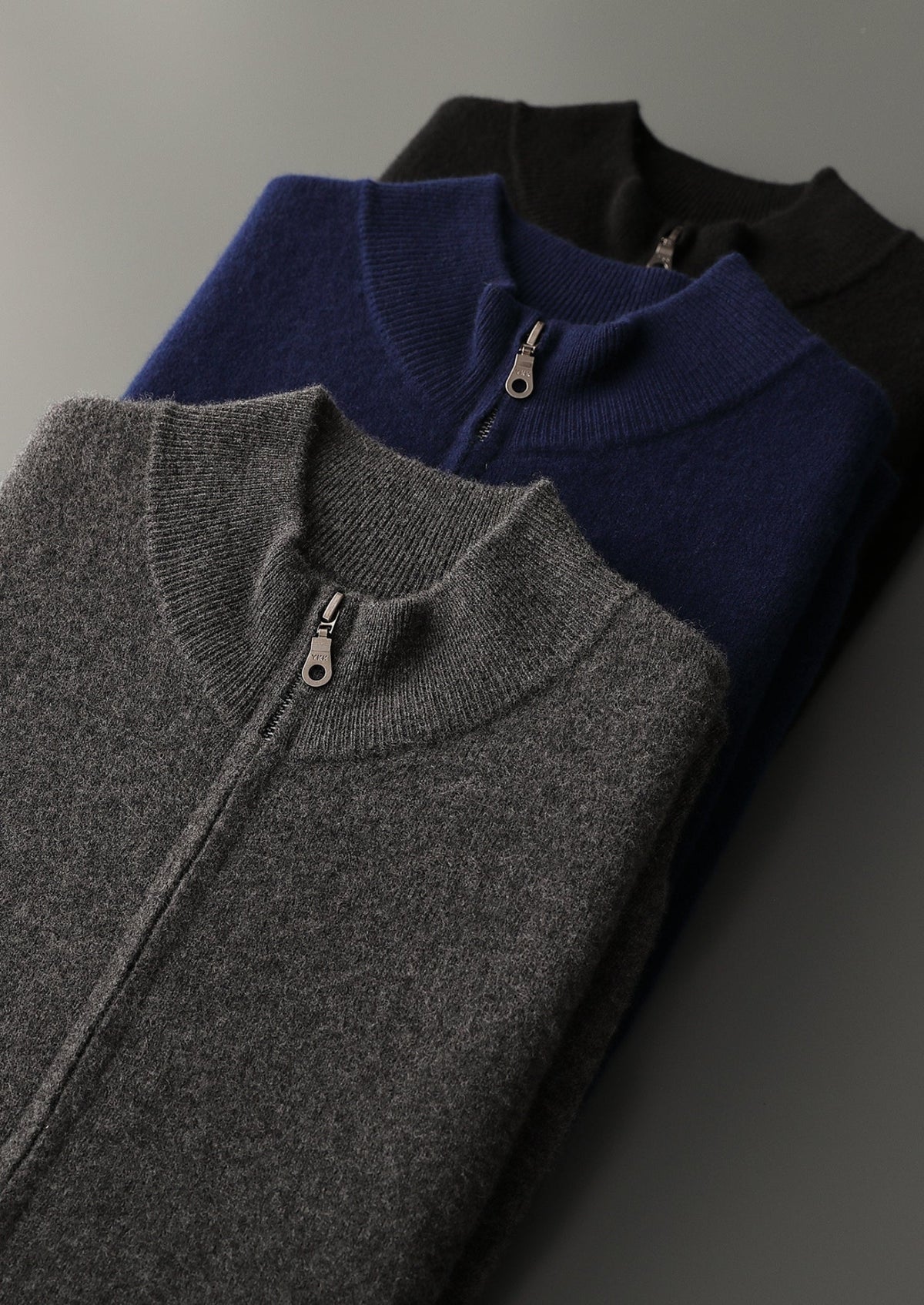 Pure Extra-Fine Merino Wool Zipper Vest, view 15