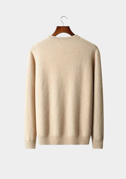Pure Extra-Fine Merino Wool Classic Crewneck, view 8