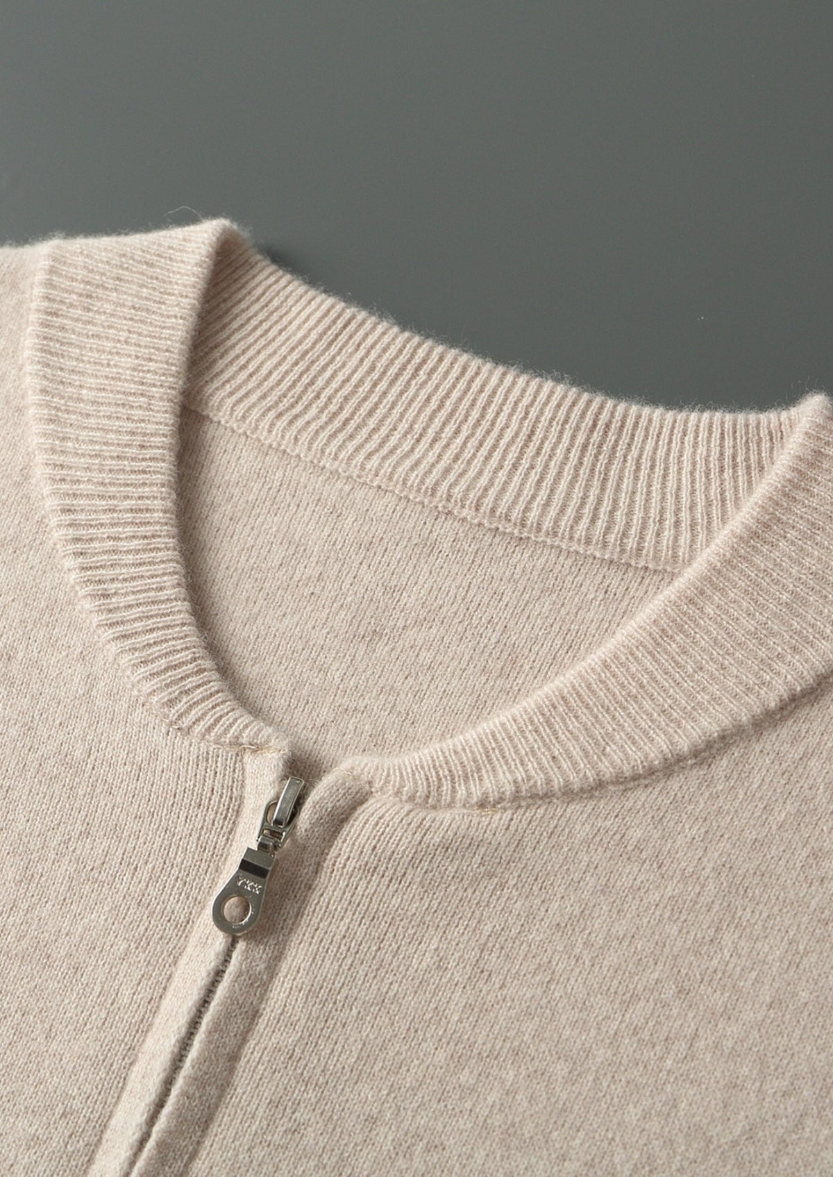 Pure Extra-Fine Merino Wool Essential Zip Cardigan, view 10