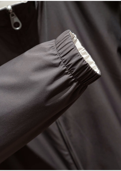 Fog Gray Technical Windbreaker Jacket, view 6