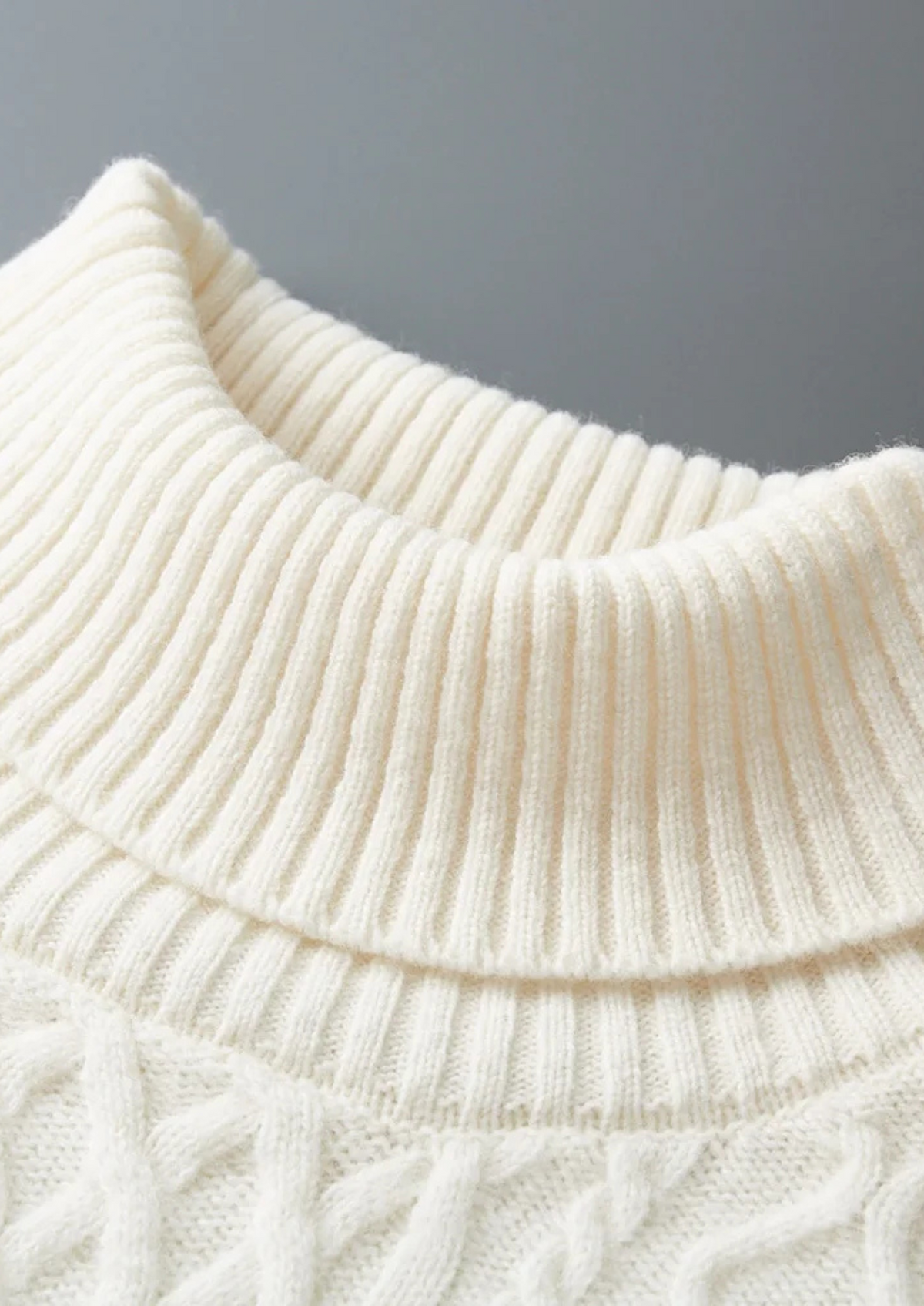 Pure Extra-Fine Merino Wool Traiano Rollneck, view 6