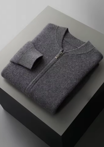 Pure Extra-Fine Merino Wool Dark Gray Falconi Set, view 2