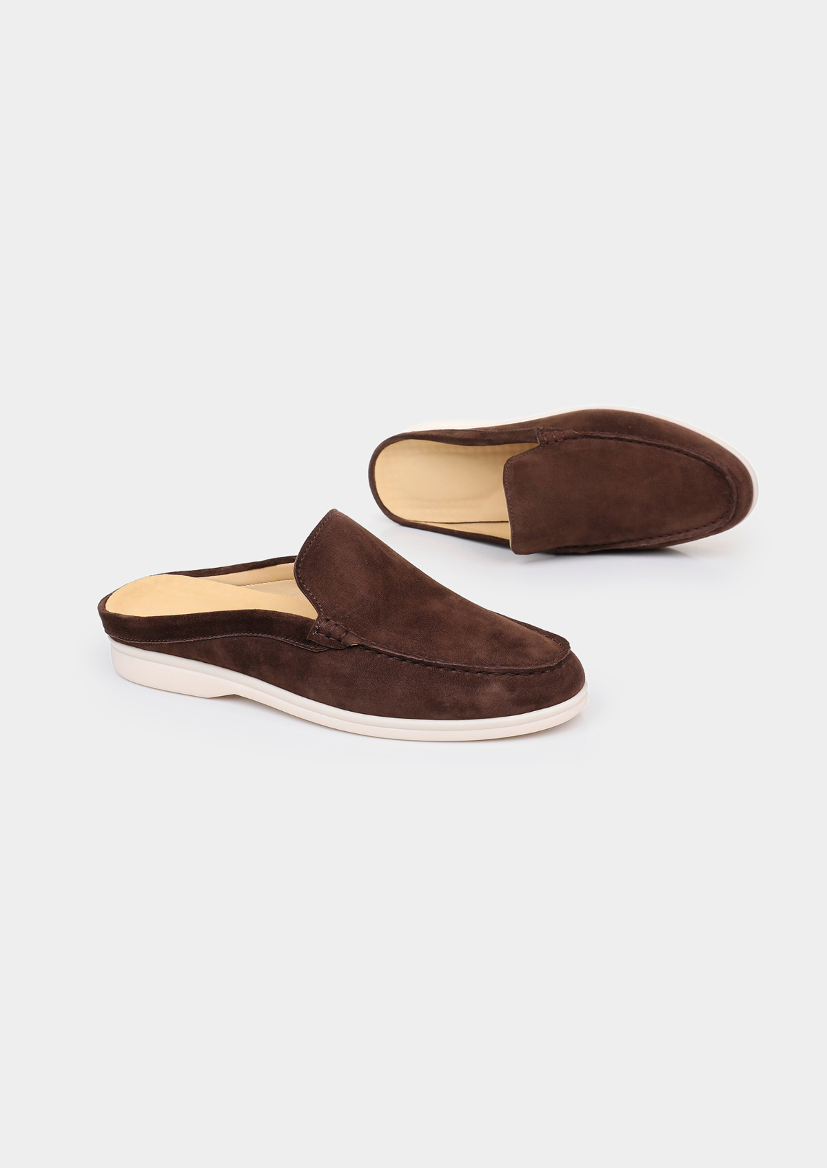 Sperlonga Slipper - Coffee, view 2