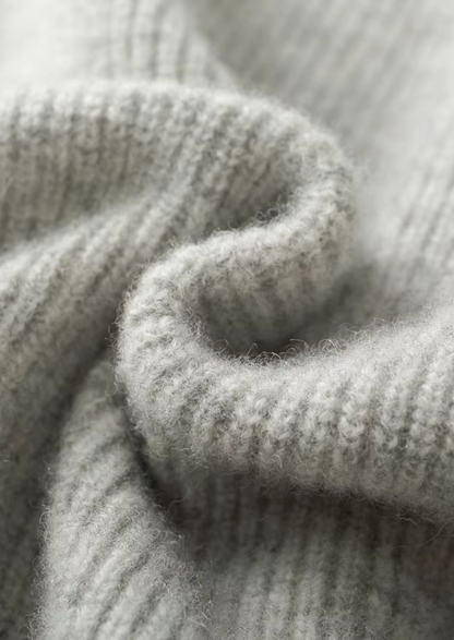 Pure Extra-Fine Merino Wool Ribbed Zip Hoodie, view 6