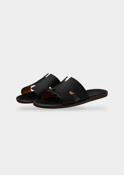 Paros Leather Slide