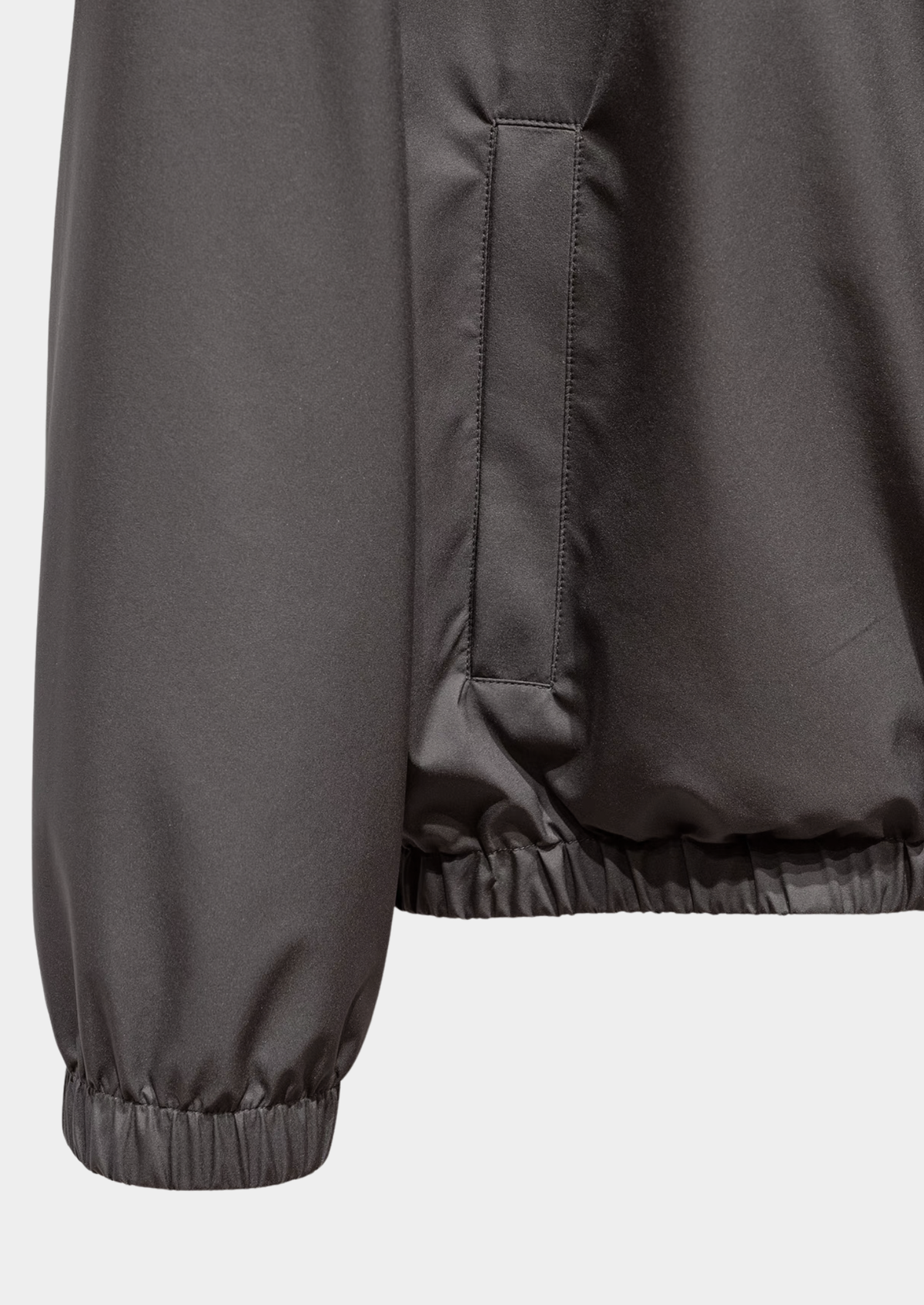 Fog Gray Technical Windbreaker Jacket, view 4